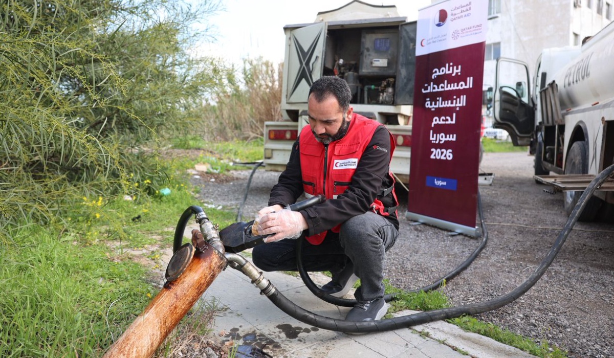 QFFD, QRCS Provide Humanitarian Relief Aid to Syria